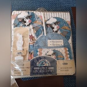 Vintage Country craft kitchen accessory set